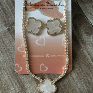 Conjunto Trevo Madrepérola