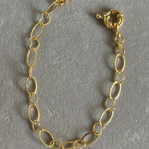 Pulseira Coração e Esfera Trabalhada